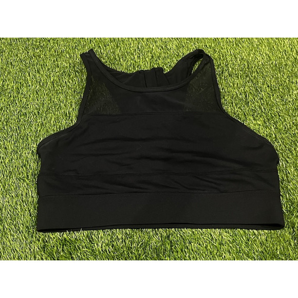 Zyia Lot Of 4 Sports BrasHigh Impact Racerback Black SZ Small - Picture 13 of 14
